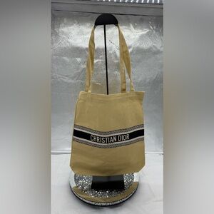 Christian Dior canvas Tote bag